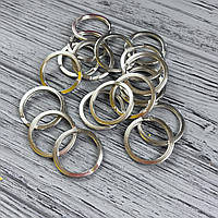 Кільце для ключів плоске 27 мм Нікель