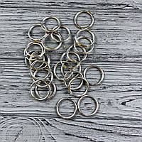 Кільце для ключів дротове 24 мм Нікель