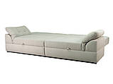 Диван прямий Каліфорнія Люкс (стандарт) рогожка бежевий, фото 9