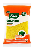 Скребок кухонный 5шт Fino Фибровые