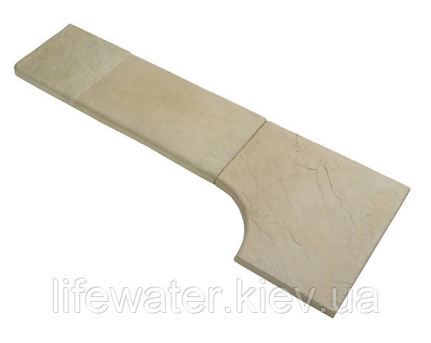 Кут внутрішній CALCARA R18, 52х52 см, тон Gris 310465