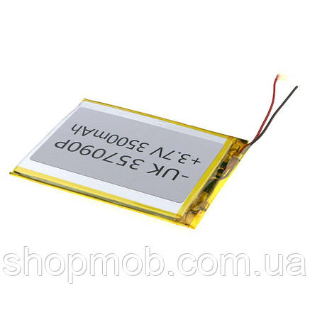 SM  SM Внутренний Аккумулятор 357090Р Характеристики 92,5*70*3 2800mAh 3.7V, фото 2