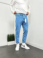 Мужские стильные джинсы Мом (Размеры 30-36), Голубые