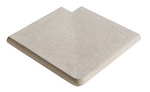 Камінь 33 кут зовнішній 90 гострий, Rustique bullee, тон Pierre 310769