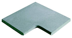 Камінь 33 кут внутрішній 90 гострий, Rustique bullee, тон Gris 310470