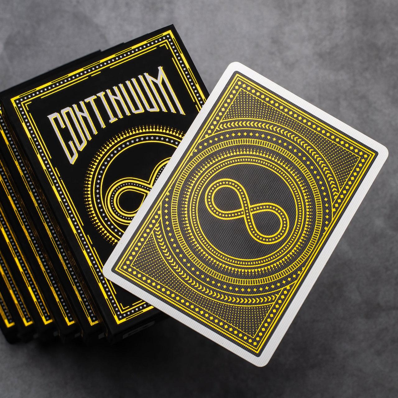 Карти гральні | Continuum Playing Cards (Black)