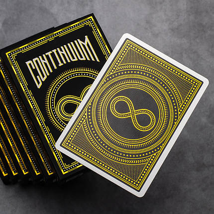 Карти гральні | Continuum Playing Cards (Black), фото 1