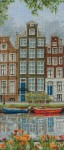 Набір для вишивання "Амстердамська вулиця (Amsterdam Street Scene) ANCHOR