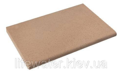 Камінь 28 бортовий конусний 50х28, Rustique bullee, тон Rose Provence 311531