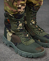 Військові берці мультикам весна, військові берці високі кордура, черевики зсу камуфляж мультикам if168