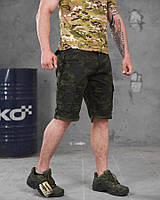 Чоловічі міцні тактичні шорти мультикам, тактичні шорти зсу карго з кишенями ріп-стопif168