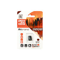 Карта памяти Mibrand 32GB microSD class 10 UHS-I U3 (MICDHU3/32GB)(1696264677756)