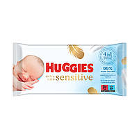 Детские влажные салфетки Huggies Pure Extra Care 56шт (5029053568706)(1755427808756)