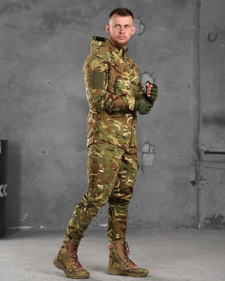 Літня військова форма 3 в 1 мультикам, армійський тактичний костюм зсу трійка, форма multicam весна if168