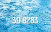 Армована мембрана, 3D Premium Collection, Blue 8283, 1,65 з лаковим покриттям Blue 8283, фото 3