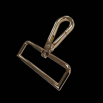 Карабін для сумки 50 мм, колір золото