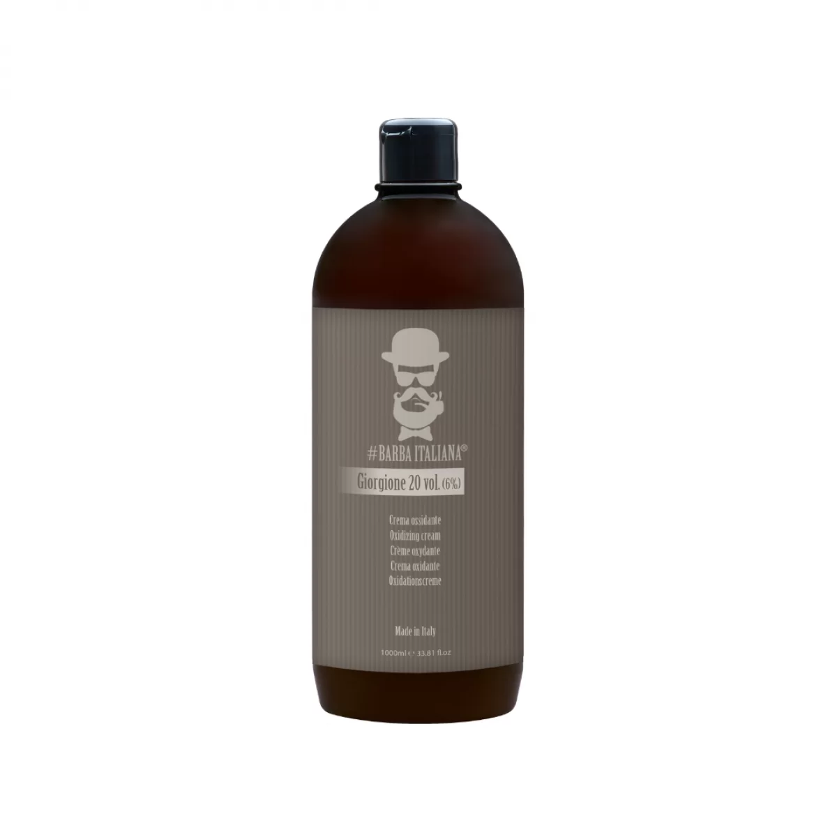 Крем-активатор 6% Giorgione 20 vol, Barba Italiana, 1000 мл (BI7H2O220)