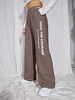 Стильные спортивные брюки в стиле карго+качественный накат мокко- RudSale