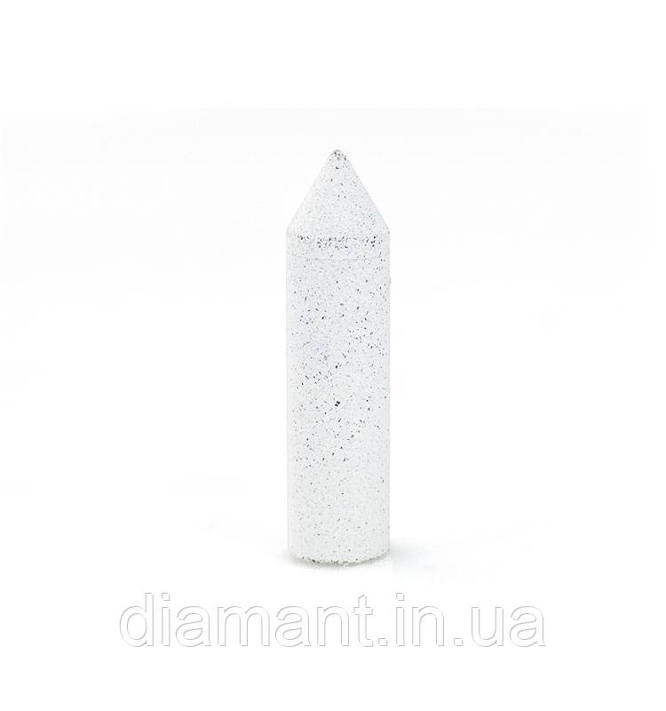 Гумка силіконова біла, No100, конус 24х6 мм, фото 1