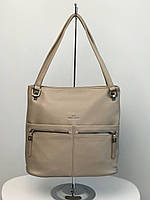 Сумка женская большая шоппер деловая сумочка из кожзам итальянского бренда Gilda Tohetti.