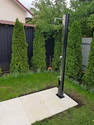 Піддон для душа "4 секції" 50х50х3-1.7см, Rustique bulle, тон Pierre 310837