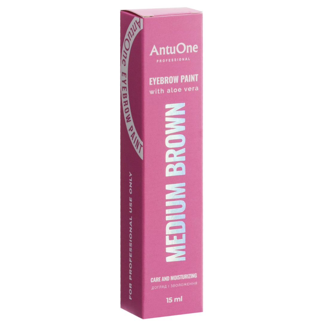 Фарба для брів AntuOne (15 мл) Medium Brown
