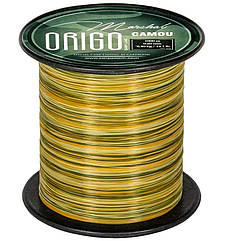 Професійна карпова ліска Marshal Origo fishing line CAMOU 1000 m 0,26 мм
