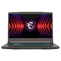 Ноутбук MSI Thin 15.6 FHD, Intel i5-12450H, 16GB, F512GB, NVD2050-4, DOS, черный