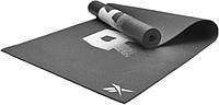 Двосторонній килимок для йоги Reebok Double Sided 4mm Yoga Mat чорний Уні 173 х 61 х 0,4 см