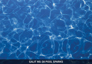 Мембрана синій мармур Pool Sparks Galit, 1.65м з лаковим покриттям, армована OgenFlex 327073444001