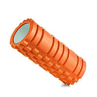 Масажный ролик U-Powex UP_1020 EVA foam roller 33x14см Orange (UP_1020_T1_Orange)(1696322274756)