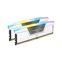 Модуль памяти для компьютера DDR5 32GB (2x16GB) 6000 MHz Vengeance RGB White Corsair