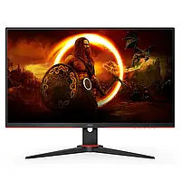 Монитор 27" AOC 27G2SPAE/BK, IPS, 165Гц, 1 мс, VGA, HDMI, DP, колонки, черный с красным