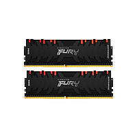 Модуль памяти для компьютера DDR4 16GB (2x8GB) 4600 MHz FURY Renegade RGB Black Kingston Fury (ex.HyperX)