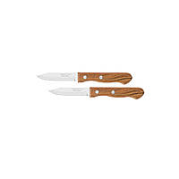 Набор ножей Tramontina Dynamic для чистки овощей 2шт 80 мм (22310/203)(1839378685756)