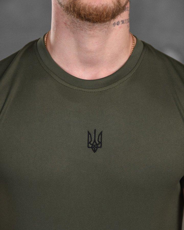 Футболка coolmax Logos-tac olive ВТ1068 (ID#2209429338), цена: 399 ...