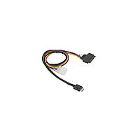 Кабель для передачи данных Supermicro OCuLink SFF-8611 (x4) to SFF-8639 U.2 with 4 Pin Power Cable