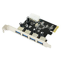 Контроллер Dynamode USB 3.0 4 ports NEC PD720201 to PCI-E (USB3.0-4-PCIE)(1697067117756)