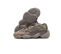 Кросівки Adidas Yeezy Boost 500 Clay Brown / Адідас Ізі Буст 500 Клей Коричневі з Сірим