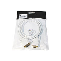 Кабель мультимедийный DVI to VGA 24+1pin, 1.0m white Atcom (9505)(1814537895756)