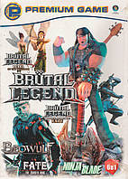 Комп'ютерна гра 6в1: Beowulf. Brütal Legend. Ninja Blade. FATE: The Cursed King  (PC DVD)