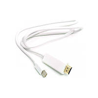 Кабель мультимедийный miniDisplayPort (M) to HDMI (M) 1.0m PowerPlant (CA912131)(1754386147756)