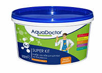 Набор химии для бассейна AquaDoctor Super Kit 5 в 1