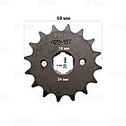 Зірка передня 428H 16Т на мотоцикл Viper 125/150/200/250 cc, фото 3