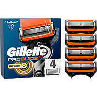 Змінні касети Gillette Fusion ProGlide Power 4 шт (7702018085576)(1896670599756)