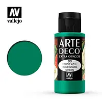 Синьо-зелений. Фарба водорозчинна 35мл. VALLEJO ARTE DECO 83080