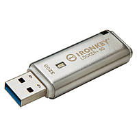 USB флеш накопитель Kingston 32GB IronKey Locker Plus 50 AES Encrypted USB 3.2 (IKLP50/32GB)(1694212885756)