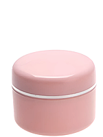 Баночка пластиковая для крема светло-розовая 5мл
