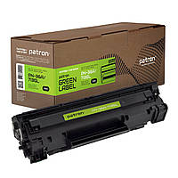 Картридж Patron HP LJ CB436A/CANON 713 GREEN Label (PN-36A/713GL)(1900399433756)