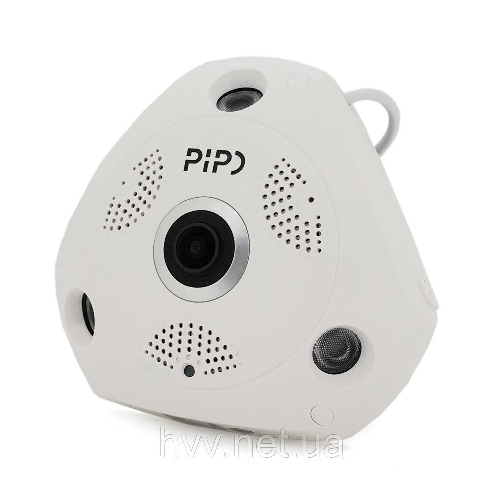 5MP/8MP мультиформатна камера PiPo у пластиковому корпусі риб'яча очей 170градусів PP-D1U03F500F A-A 1,8 (мм)